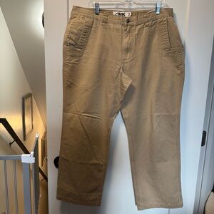 Mountain Khaki Men's Casual Comfort Pants Dress Office Workwear Relaxed Fit36x30